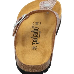 Palado Kids Kos G Glitzer, Zehentrenner, Kinder, Rosegold