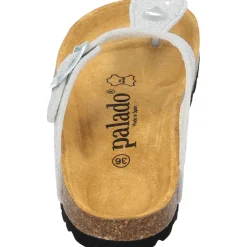 Palado Kids Kos G Glitzer, Zehentrenner, Kinder, Weiß