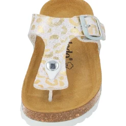 Palado Kids Kos G Leo, Zehentrenner, Kinder, Weiß/Gold