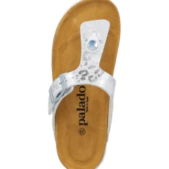 Palado Kids Kos G Leo, Zehentrenner, Kinder, Weiß/Silber