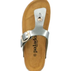 Palado Kids Kos G Metallic, Zehentrenner, Kinder, Olive