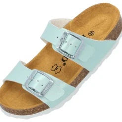 Palado Kids Samos G Basic, Pantoletten, Kinder, Türkis Metallic