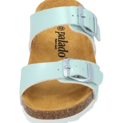 Palado Kids Samos G Basic, Pantoletten, Kinder, Türkis Metallic
