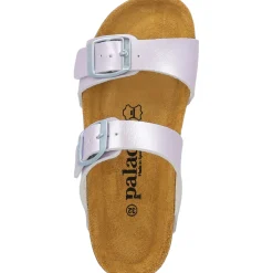 Palado Kids Samos G Basic, Pantoletten, Kinder, Rose Metallic