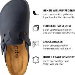 Palado Kiel Herren, Clogs, Herren, Dunkelblau