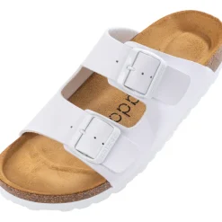 Palado Korfu Herren, Pantoletten, Herren, Weiß Basic