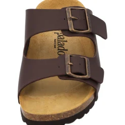 Palado Korfu Herren, Pantoletten, Herren, Braun Basic