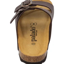 Palado Korfu Herren, Pantoletten, Herren, Braun Basic