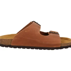 Palado Korfu Oiled Premium Leather Herren, Pantoletten, Herren, Braun