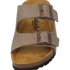 Palado Korfu Oiled Premium Leather Herren, Pantoletten, Herren, Grau