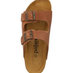 Palado Korfu Oiled Premium Leather Herren, Pantoletten, Herren, Braun