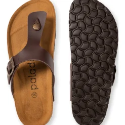 Palado Kos Herren Matt, Pantoletten & Badeschuhe, Herren, Braun