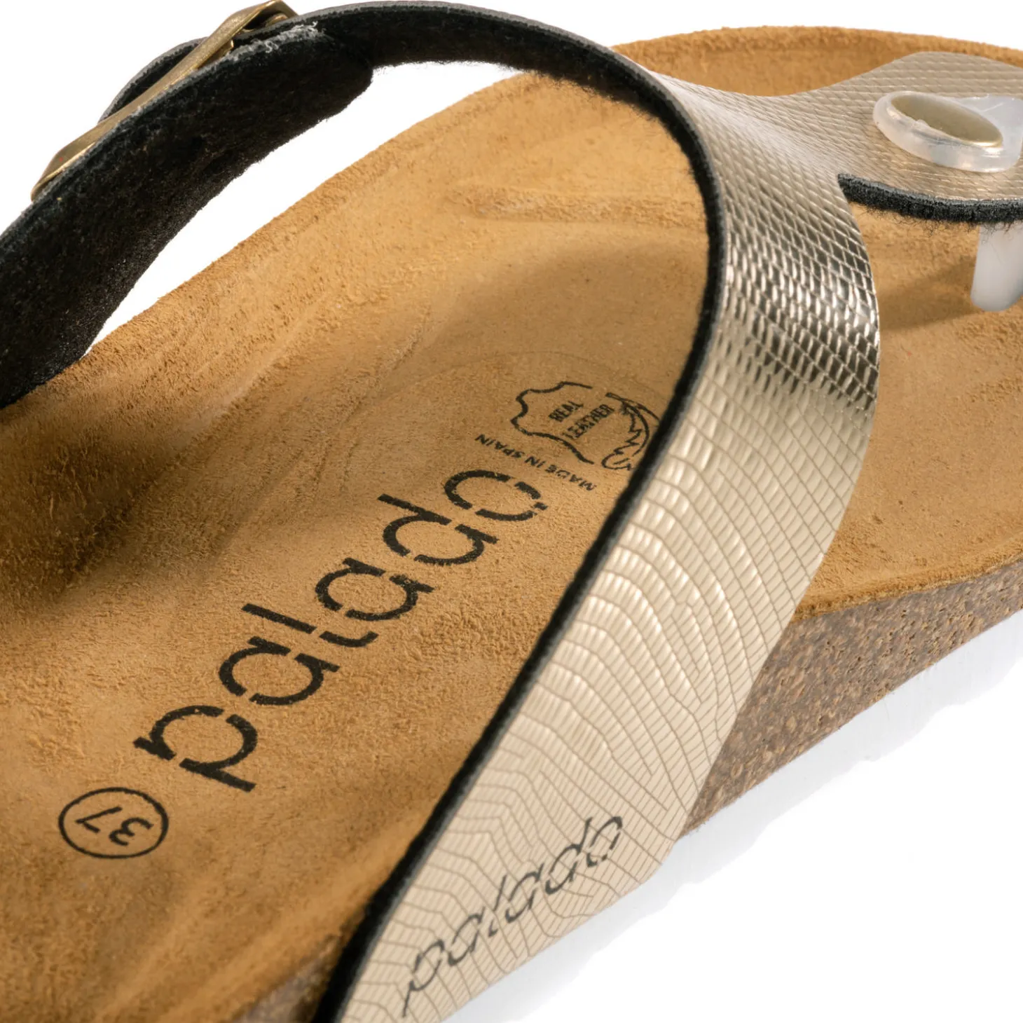 Palado Kos Titano, Zehentrenner, Damen, Gold