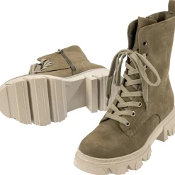 Palado Lefkada, Schnürstiefel, Damen, Khaki