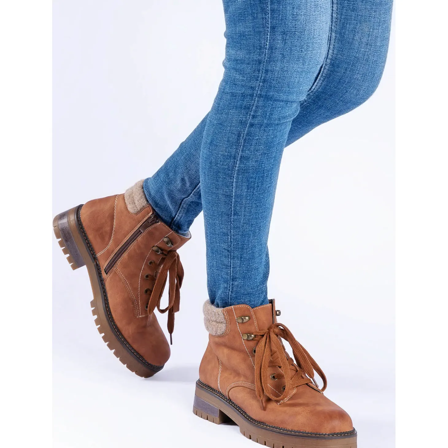 Palado Lipsi short, Ankle Boots, Damen, Braun