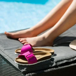 Palado Malta EGS Lack, Pantoletten, Damen, Fuchsia