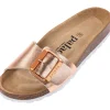 Palado Malta EGS Metallic, Pantoletten, Damen, Rose/Gold