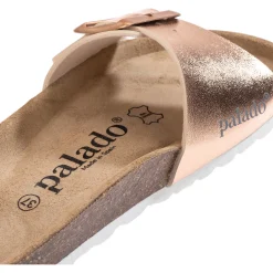 Palado Malta EGS Metallic, Pantoletten, Damen, Rose/Gold