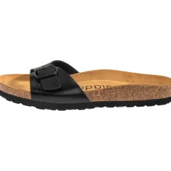 Palado Malta Metallic, Pantoletten, Damen, Schwarz