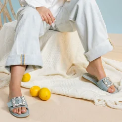 Palado Menac by Sila Sahin, Sandalen, Damen, Blau