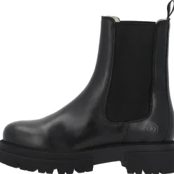 Palado Meneg, Chelsea Boots, Damen, Schwarz