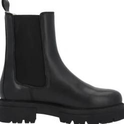 Palado Meneg, Chelsea Boots, Damen, Schwarz