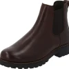 Palado Meostres, Chelsea Boots, Damen, Dunkelbraun