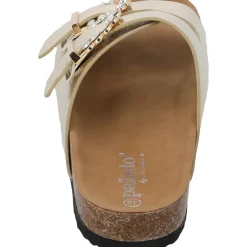 Palado Obestos by Sila Sahin, Sandalen, Damen, Gold Metallic