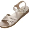 Palado Ovuh, Riemchensandalen, Damen, Gold