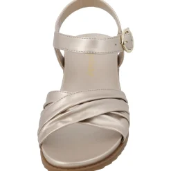 Palado Ovuh, Riemchensandalen, Damen, Gold