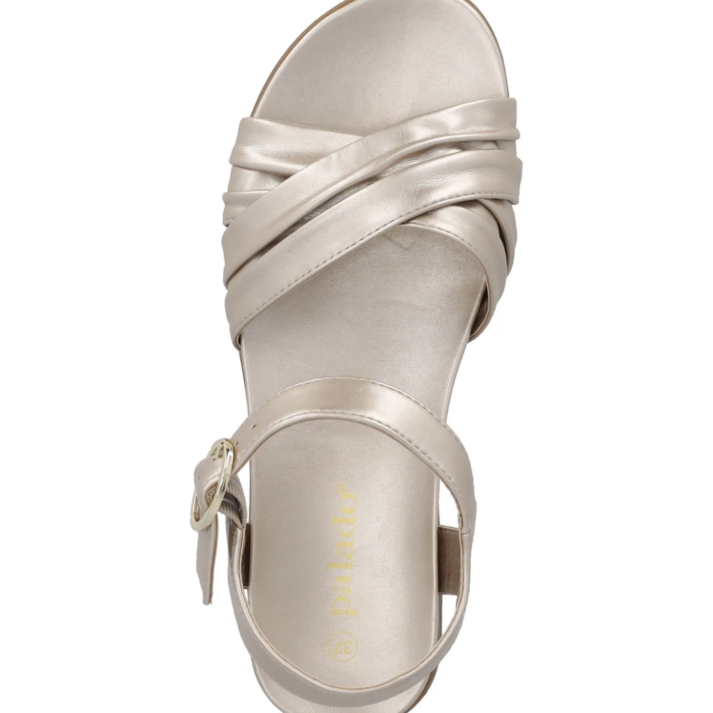 Palado Ovuh, Riemchensandalen, Damen, Gold