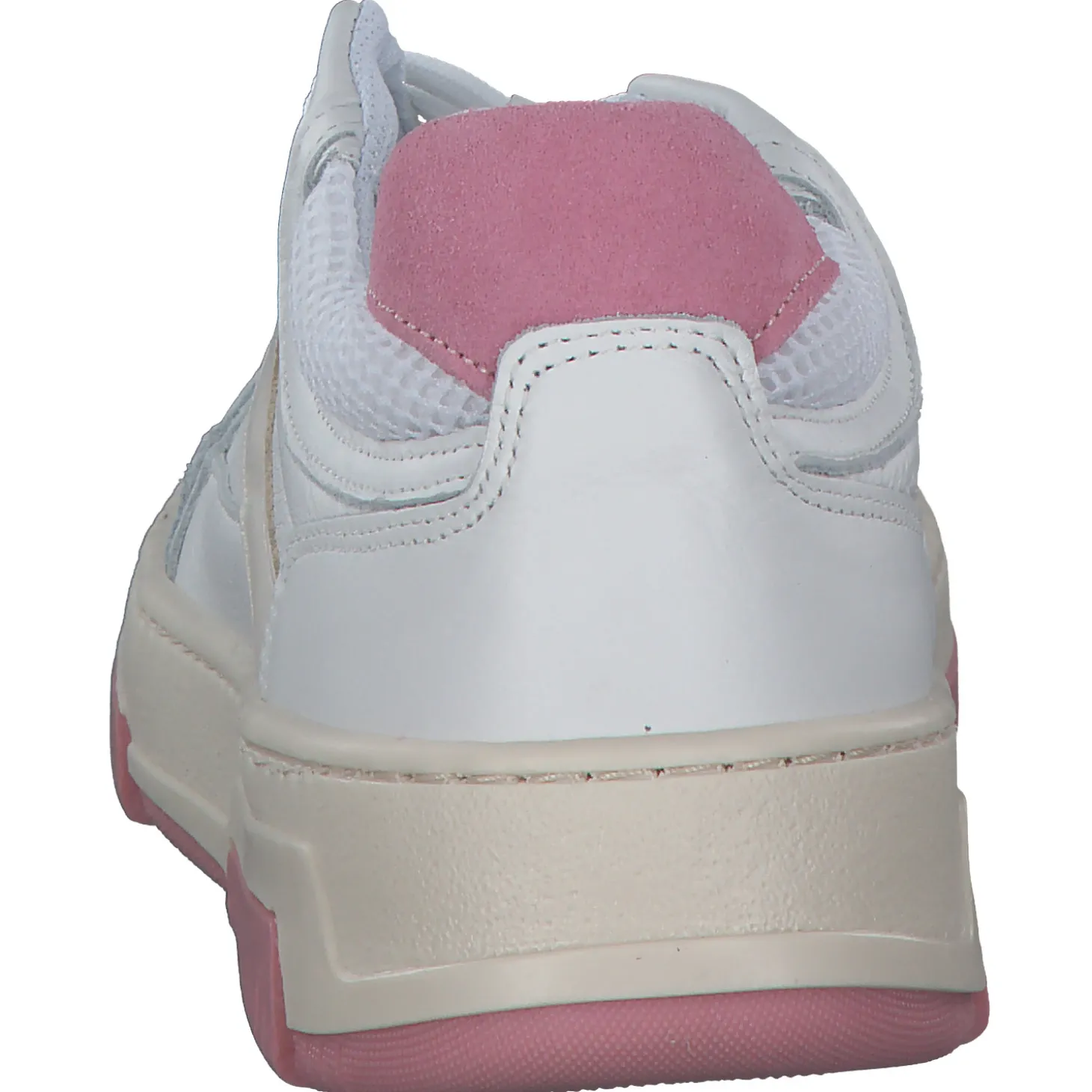 Palado S2-2210, Schnürschuhe, Damen, Weiß/Rosa/Beige