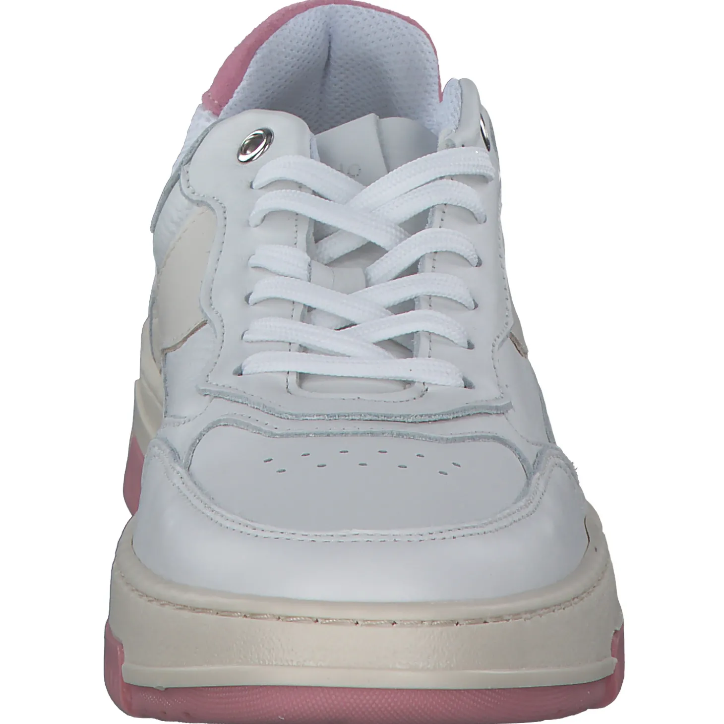 Palado S2-2210, Schnürschuhe, Damen, Weiß/Rosa/Beige