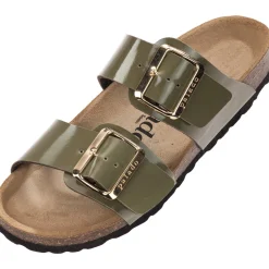 Palado Samos EGS, Pantoletten, Damen, Khaki Lack