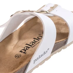 Palado Samos EGS, Pantoletten, Damen, Weiß Matt