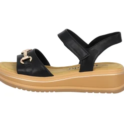 Palado Stamelos by Sila Sahin, Riemchensandalen, Damen, Schwarz