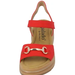 Palado Stamelos by Sila Sahin, Riemchensandalen, Damen, Rot