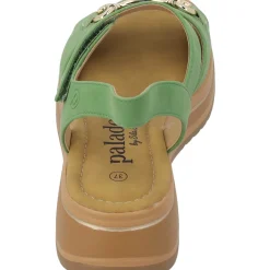 Palado Stamelos by Sila Sahin, Riemchensandalen, Damen, Grün