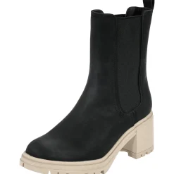 Palado Thasos 018-1401, Chelsea Boots, Damen, Schwarz/Cream