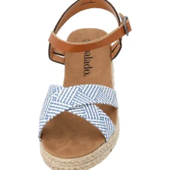 Palado Thunon, Riemchensandalen, Damen, Blau