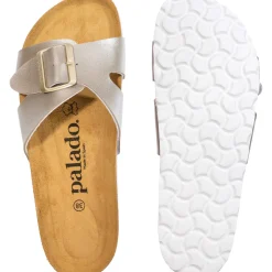 Palado Tinos, Pantoletten, Damen, Sand Metallic