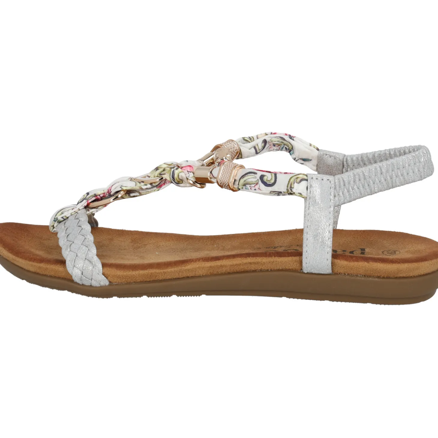 Palado Ubah by Sila Sahin, Komfort-Sandalen, Damen, Silber