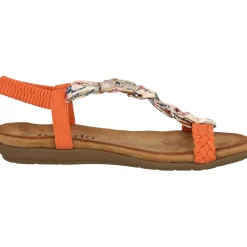 Palado Ubah by Sila Sahin, Komfort-Sandalen, Damen, Orange
