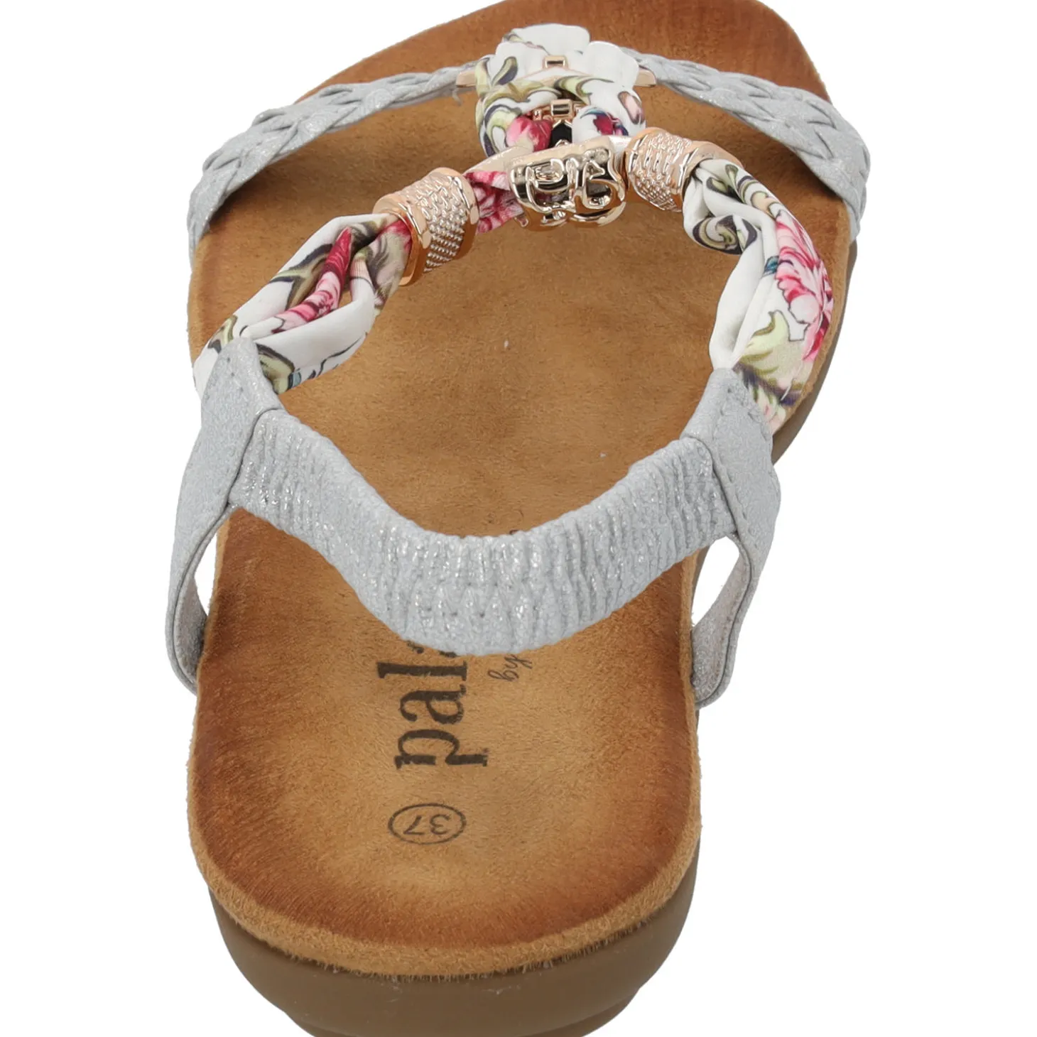 Palado Ubah by Sila Sahin, Komfort-Sandalen, Damen, Silber