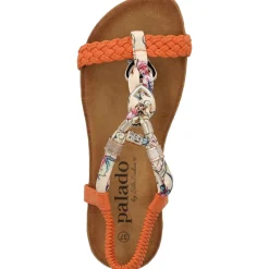 Palado Ubah by Sila Sahin, Komfort-Sandalen, Damen, Orange