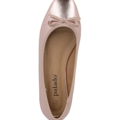 Palado Voso, Ballerinas, Damen, Rose Metallic