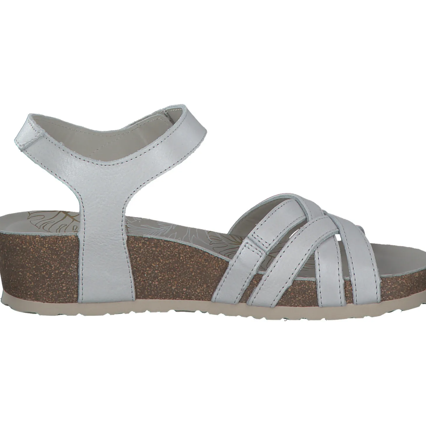 Panama Jack Chia B, Keilsandaletten, Damen, Weiß (Blanco