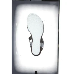 Panama Jack Julia Basics B, Keilsandaletten, Damen, blanco/white