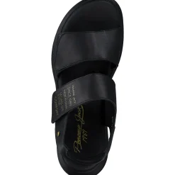 Panama Jack Noah B, Keilsandaletten, Damen, Schwarz