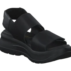 Panama Jack Noah B, Keilsandaletten, Damen, Schwarz